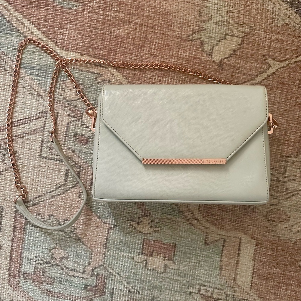 Ted Baker Crossbody Bag with Rose Gold Accents